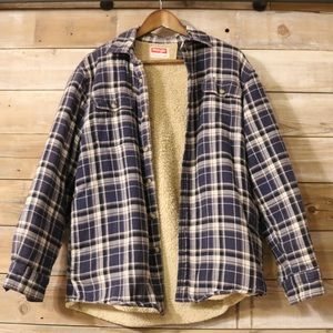 Premium Quality Blue Wrangler Flannel